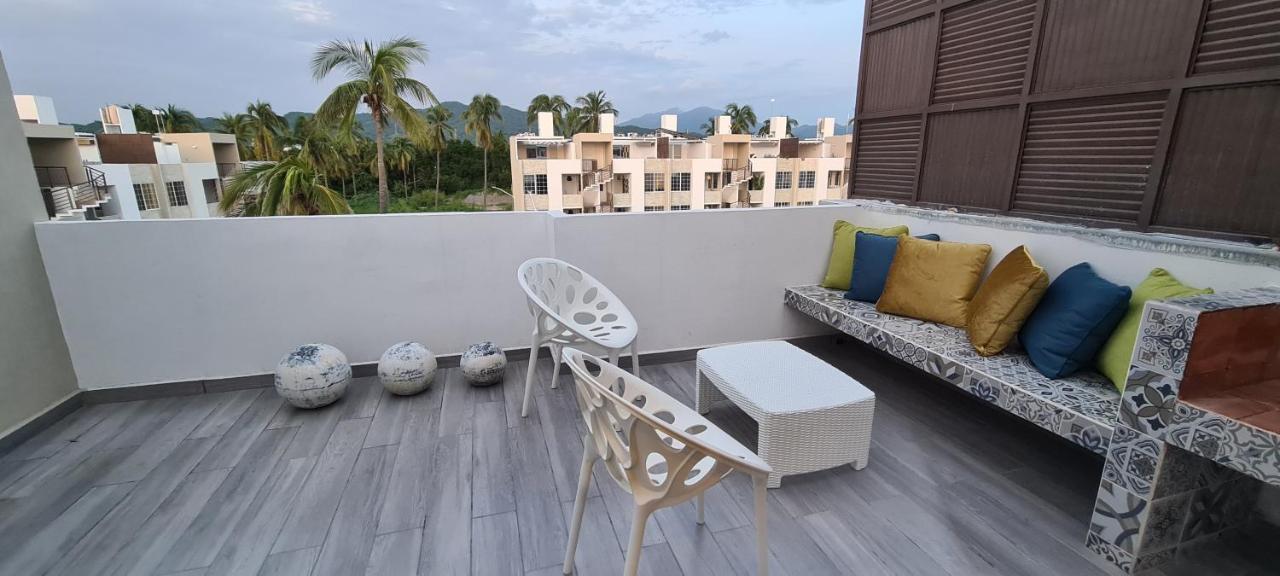 Appartamento Penthouse Con Roof Garden, Experiencia Sin Igual. Manzanillo Esterno foto